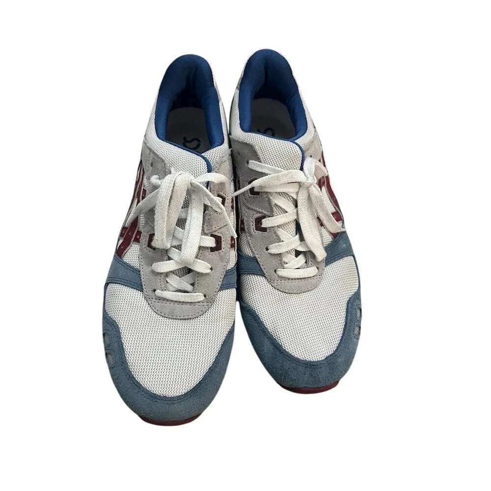 ASICS GEL-Lyte III OG Men's Sneakers Blue Azure/Beet Juice Size 10.5 No